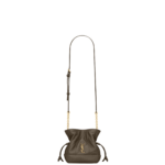Saint Laurent JAMIE mini shoulder pouch in lambskin designed in Paris