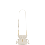 Saint Laurent JAMIE mini shoulder pouch in lambskin designed in Paris