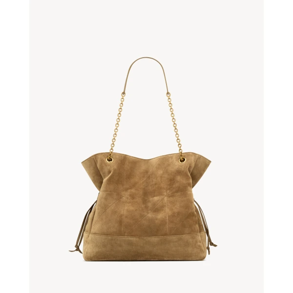 Saint Laurent JAMIE shopping in suede, view 4