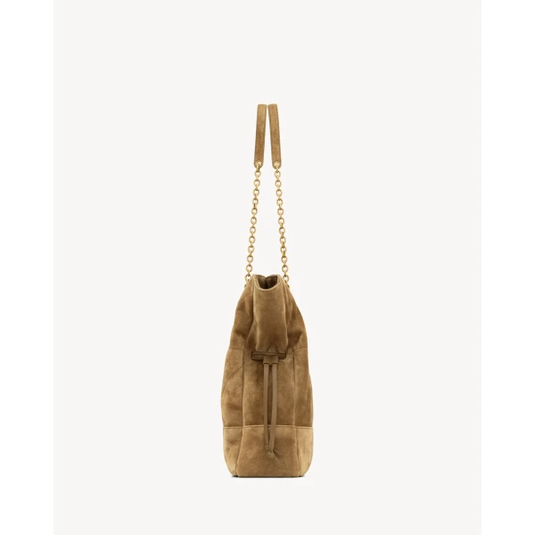 Saint Laurent JAMIE shopping in suede, view 5