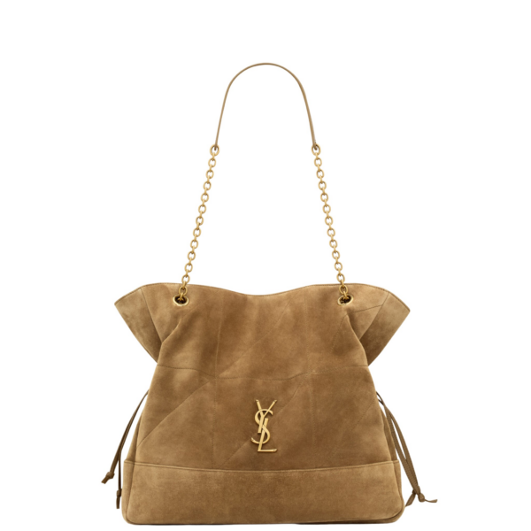 Saint Laurent JAMIE shopping in suede designed in Paris