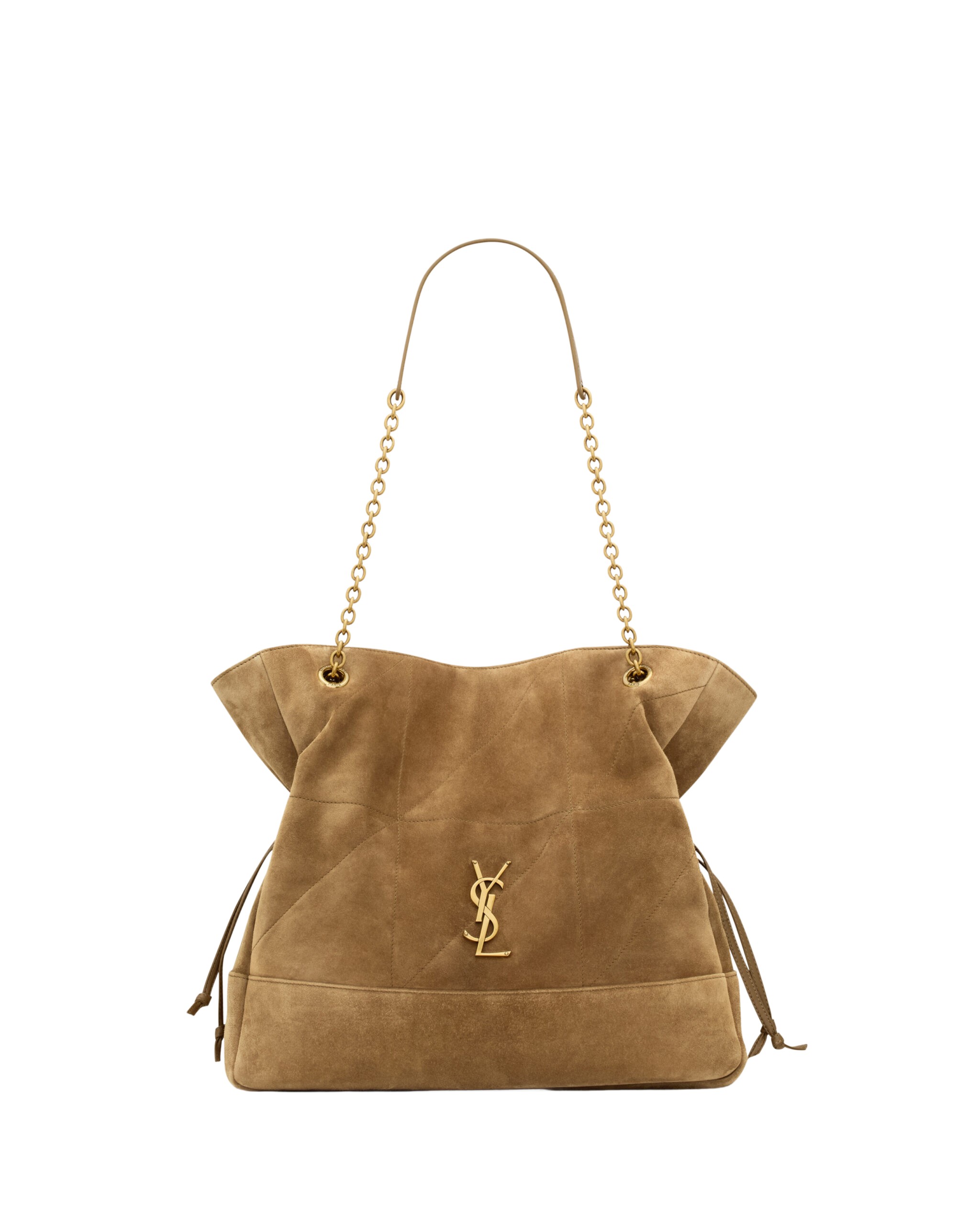 Saint Laurent JAMIE shopping in suede