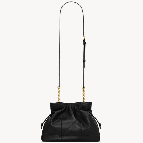 Saint Laurent JAMIE shoulder pouch in lambskin designed in Paris