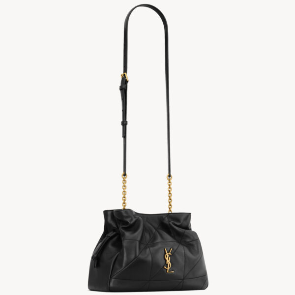 Saint Laurent JAMIE shoulder pouch in lambskin designed in Paris