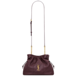 Saint Laurent JAMIE shoulder pouch in lambskin designed in Paris