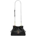 Saint Laurent JAMIE shoulder pouch in lambskin designed in Paris