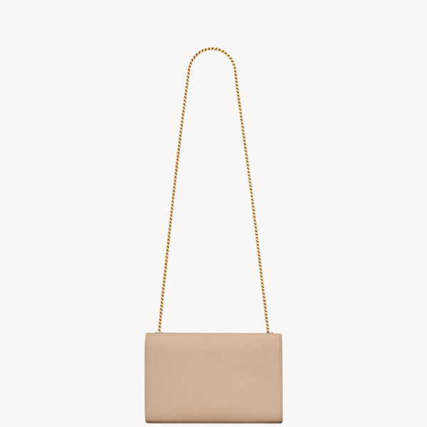 Saint Laurent KATE MEDIUM IN GRAIN DE POUDRE EMBOSSED LEATHER designed in Paris