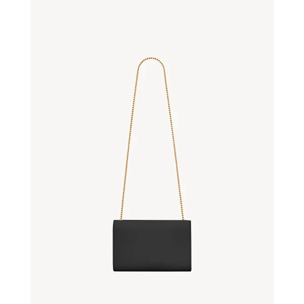 Saint Laurent KATE MEDIUM IN GRAIN DE POUDRE EMBOSSED LEATHER, view 3