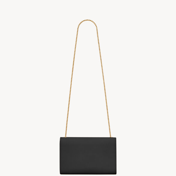 Saint Laurent KATE MEDIUM IN GRAIN DE POUDRE EMBOSSED LEATHER designed in Paris