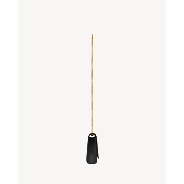 Saint Laurent KATE MEDIUM IN GRAIN DE POUDRE EMBOSSED LEATHER, view 4