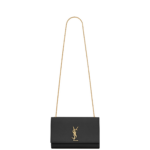 Saint Laurent KATE MEDIUM IN GRAIN DE POUDRE EMBOSSED LEATHER designed in Paris
