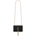 Saint Laurent KATE SMALL TASSEL IN CROCODILE-EMBOSSED LEATHER designed in Paris