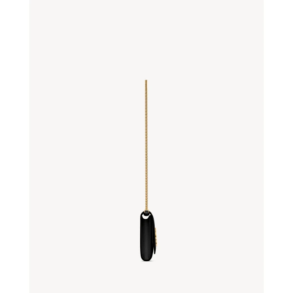Saint Laurent KATE clutch in grain de poudre leather, view 4