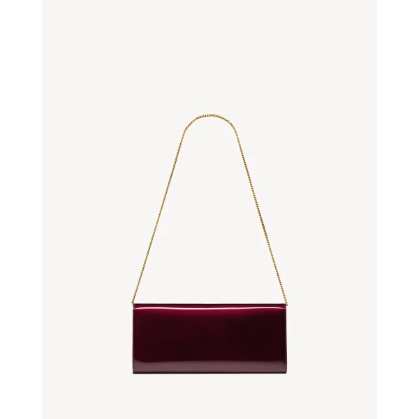 Saint Laurent KATE clutch in patent leather, view 3