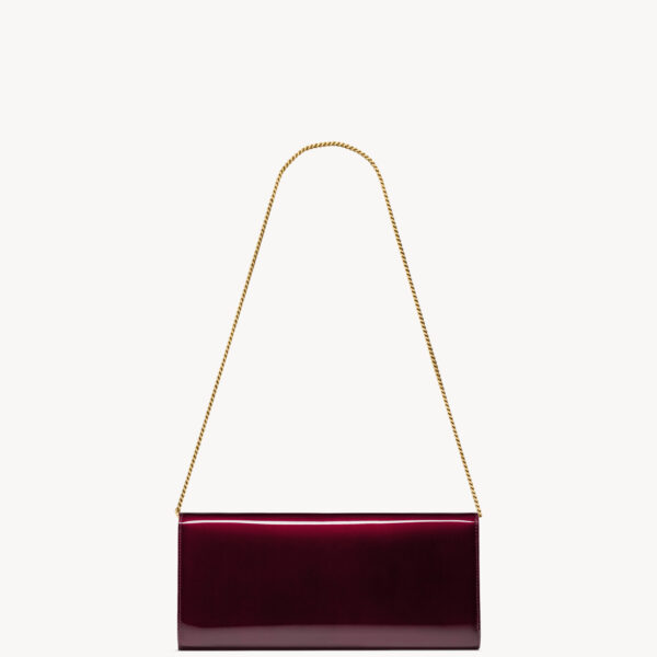 Saint Laurent KATE clutch in patent leather designed in Paris