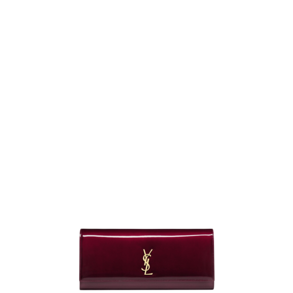 Saint Laurent KATE clutch in patent leather designed in Paris