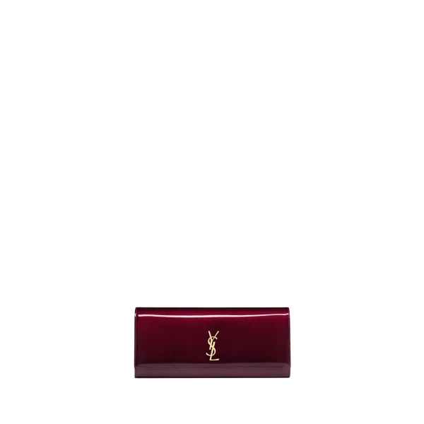 Saint Laurent KATE clutch in patent leather designed in Paris