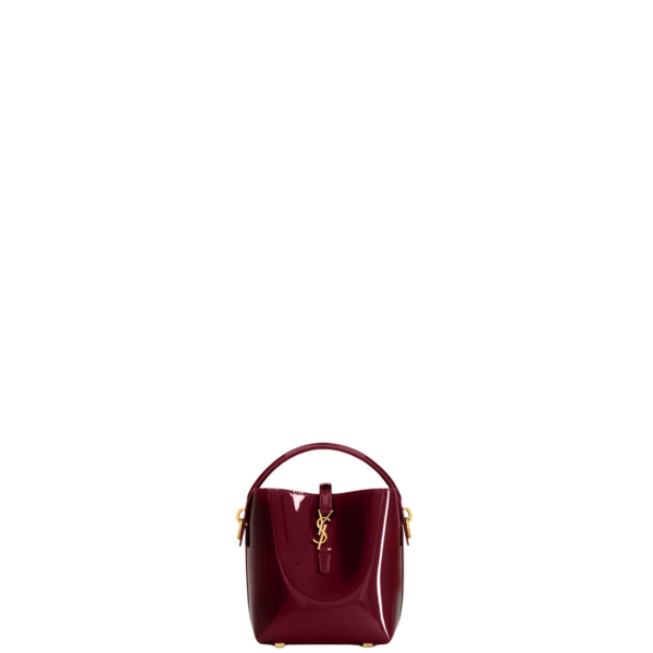 Saint Laurent LE 37 mini in patent leather designed in Paris