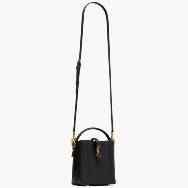 Saint Laurent LE 37 mini in shiny leather designed in Paris