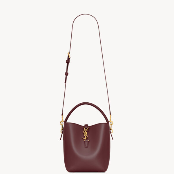 Saint Laurent LE 37 small in shiny leather designed in Paris