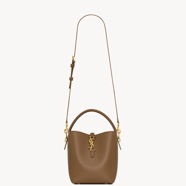 Saint Laurent LE 37 small in shiny leather designed in Paris