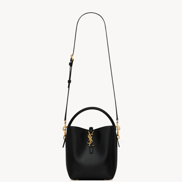 Saint Laurent LE 37 small in shiny leather designed in Paris