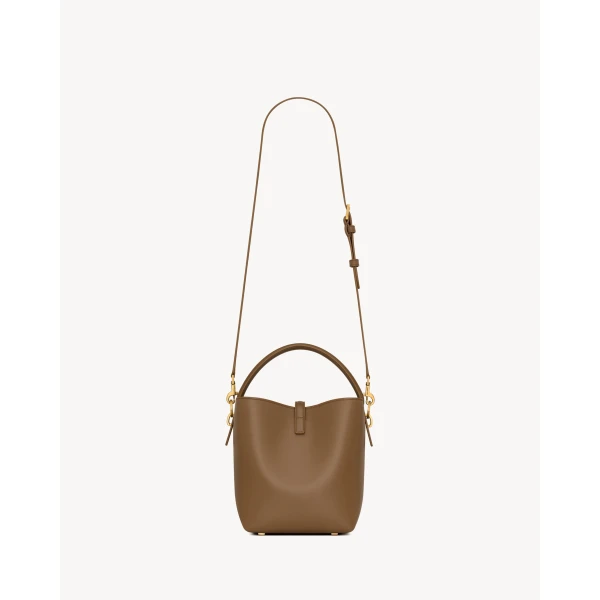 Saint Laurent LE 37 small in shiny leather, view 4