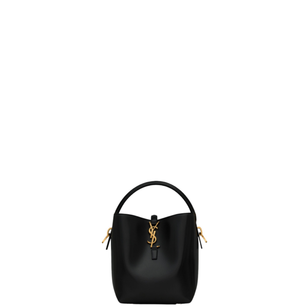 Saint Laurent LE 37 small in shiny leather designed in Paris