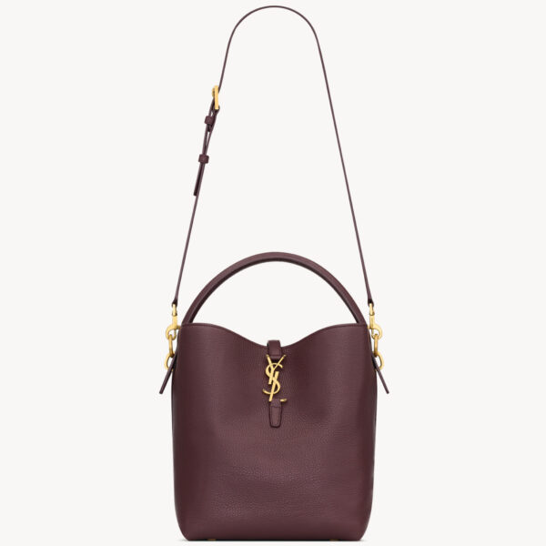 Saint Laurent LE 37 supple in grained leather designed in Paris