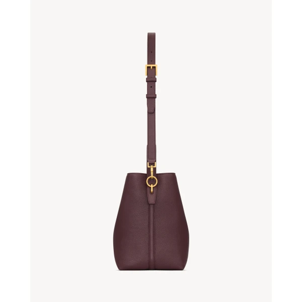Saint Laurent LE 37 supple in grained leather, view 6