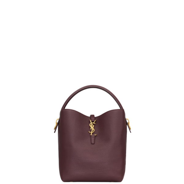 Saint Laurent LE 37 supple in grained leather designed in Paris