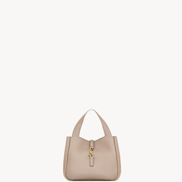 Saint Laurent LE 5 À 7 BABY BEA in grained leather designed in Paris