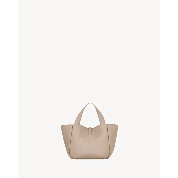 Saint Laurent LE 5 À 7 BABY BEA in grained leather, view 4