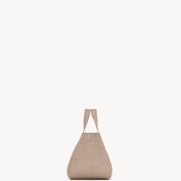 Saint Laurent LE 5 À 7 BABY BEA in grained leather designed in Paris