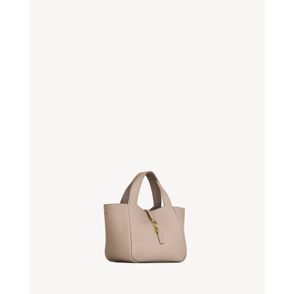 Saint Laurent LE 5 À 7 BABY BEA in grained leather, view 6