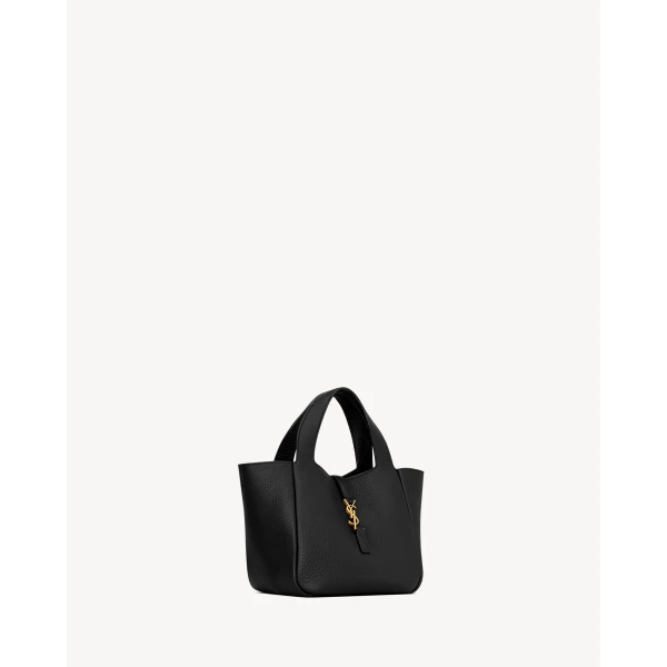 Saint Laurent LE 5 À 7 BABY BEA in grained leather, view 6