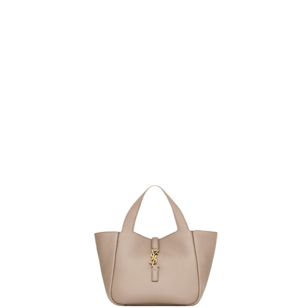 Saint Laurent LE 5 À 7 BABY BEA in grained leather designed in Paris