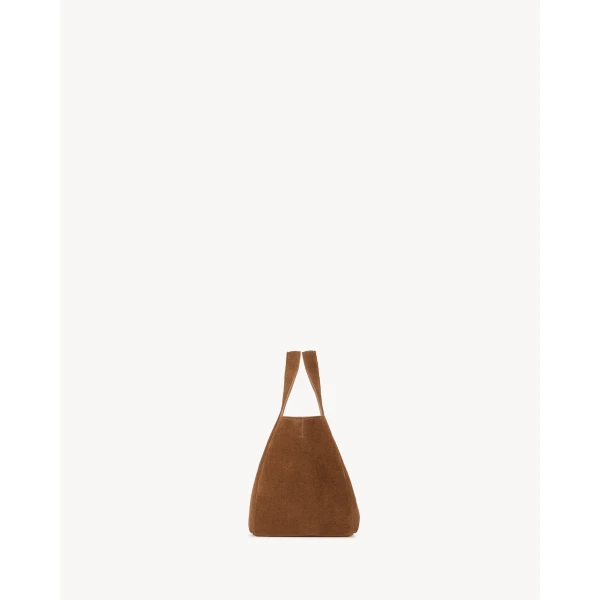 Saint Laurent LE 5 À 7 BABY BEA in suede, view 6