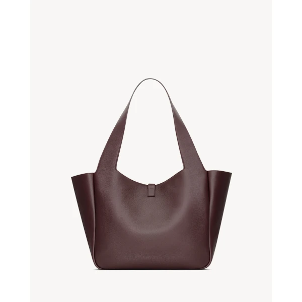 Saint Laurent LE 5 À 7 BEA in grained leather, view 3