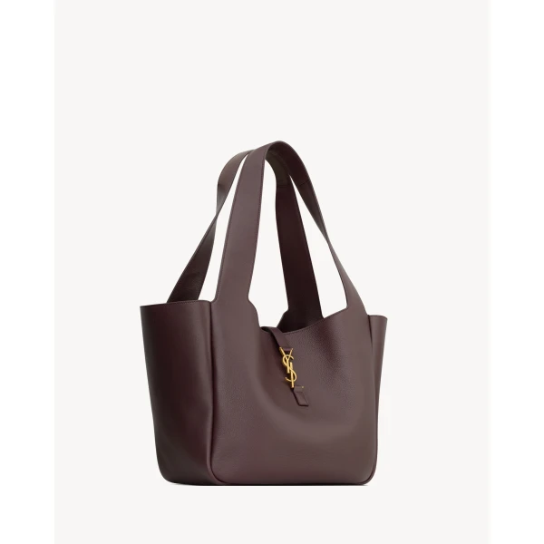 Saint Laurent LE 5 À 7 BEA in grained leather, view 5