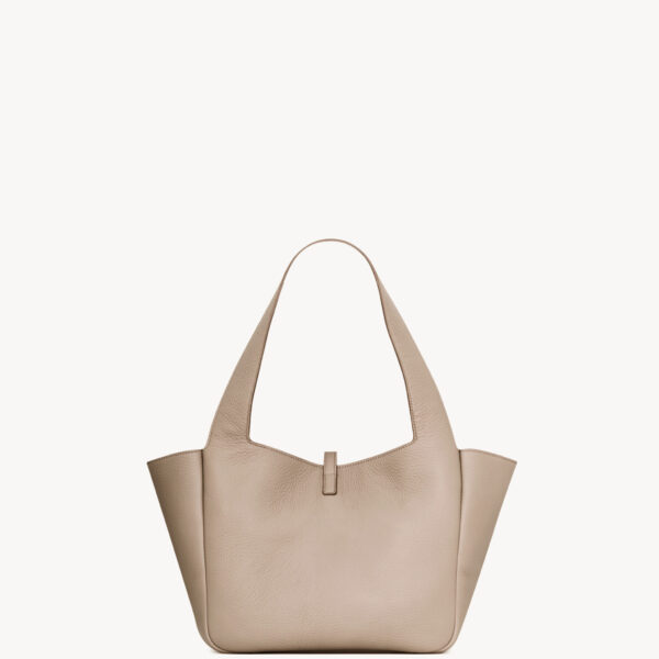 Saint Laurent LE 5 À 7 SMALL BEA in grained leather designed in Paris