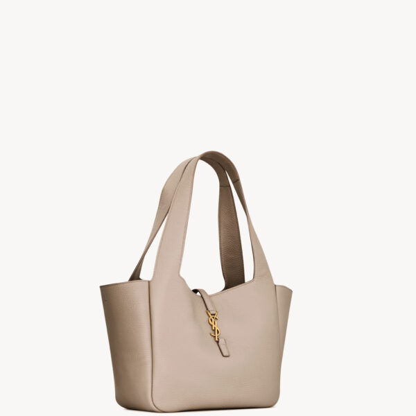 Saint Laurent LE 5 À 7 SMALL BEA in grained leather designed in Paris