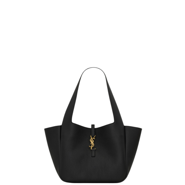 Saint Laurent LE 5 À 7 SMALL BEA in grained leather designed in Paris
