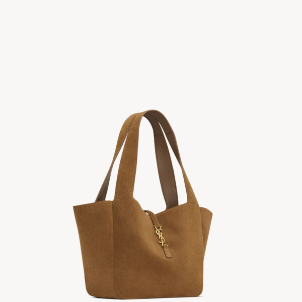 Saint Laurent LE 5 À 7 SMALL BEA in suede designed in Paris