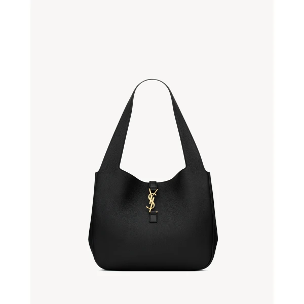 Saint Laurent LE 5 À 7 bea in grained leather, view 3