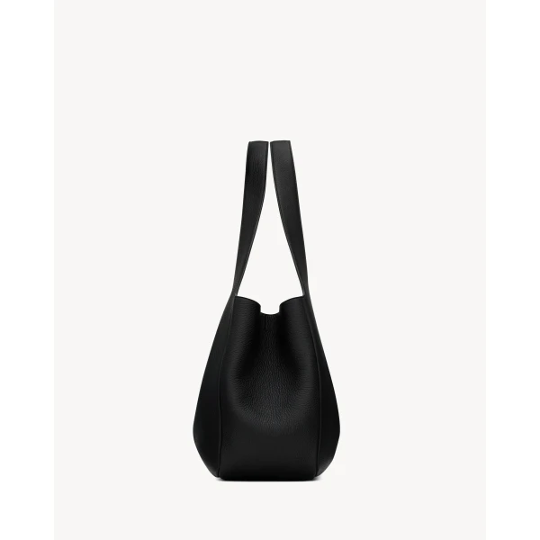 Saint Laurent LE 5 À 7 bea in grained leather, view 5