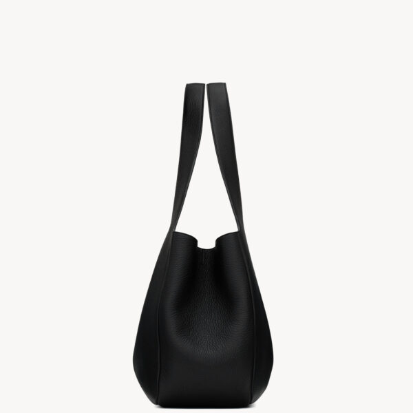 Saint Laurent LE 5 À 7 bea in grained leather designed in Paris