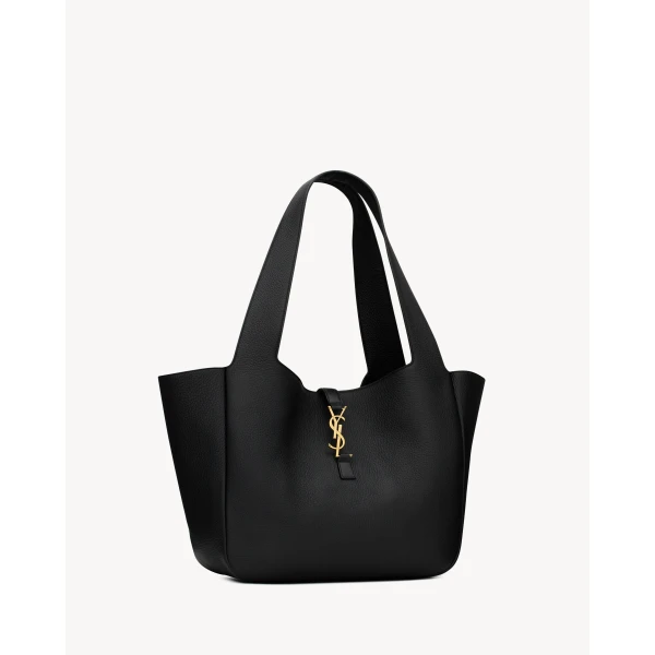 Saint Laurent LE 5 À 7 bea in grained leather, view 6