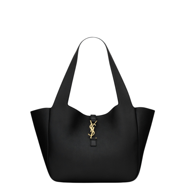 Saint Laurent LE 5 À 7 bea in grained leather designed in Paris
