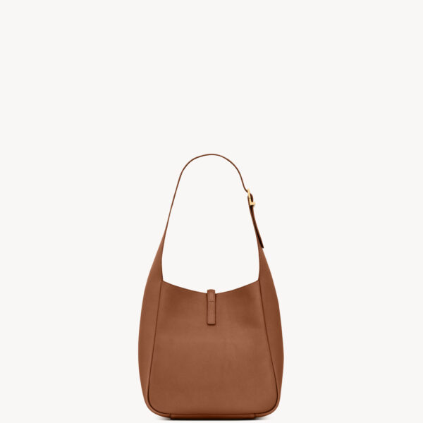 Saint Laurent LE 5 À 7 supple SMALL IN GRAINED LEATHER designed in Paris